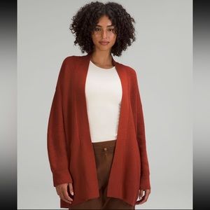 ⭐️NWOT⭐️ Lululemon Merino wool blend wrap sweater